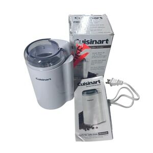 Cuisinart Coffee Bar Coffee Grinder DCG-20 Series‎ Electric Blade Grinding White